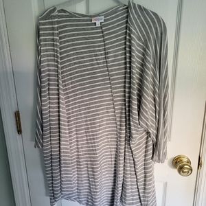 LLR striped kimono